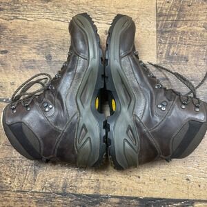 LOT 2 Lowa Renegade II LL Lo‎ Men's Hiking Boots Brown Leather Size US 12 EU 46